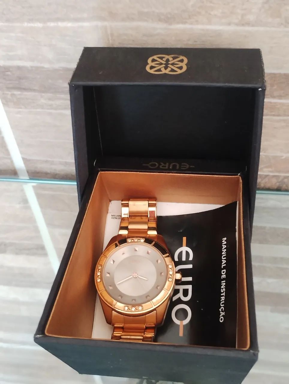 Relógio Feminino Euro Rosé 