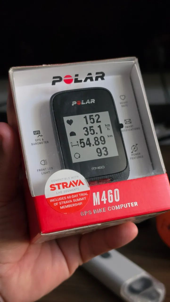 Ciclo Computador com GPS, Polar, M460