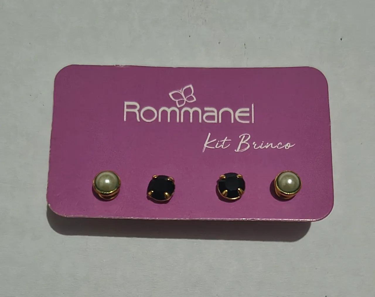 Kit Brinco Rommanel Preto e Branco 