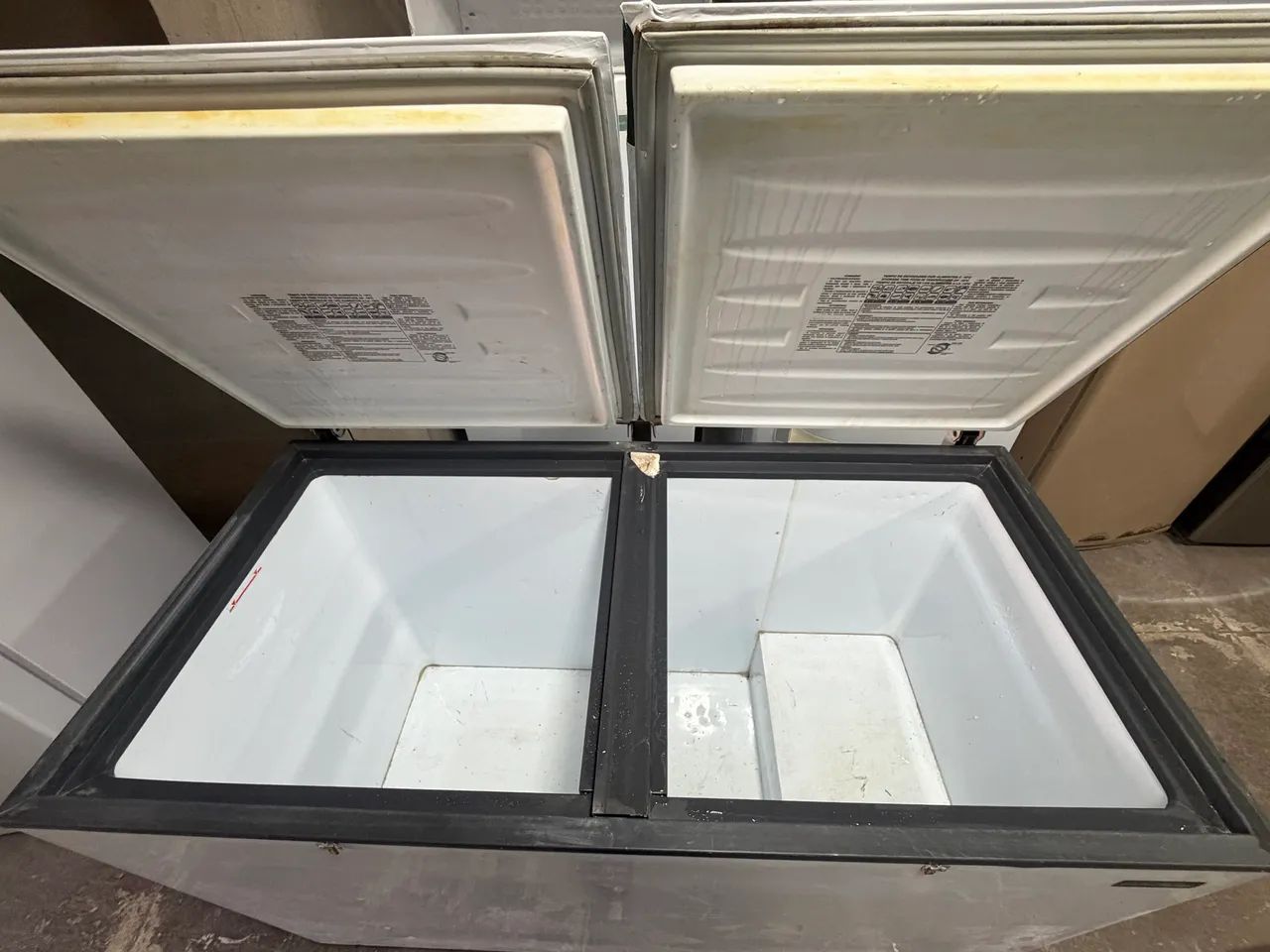 FREEZER ESMALTEC HORIZONTAL 500 LITROS DUPLA AÇÃO  - Foto 2