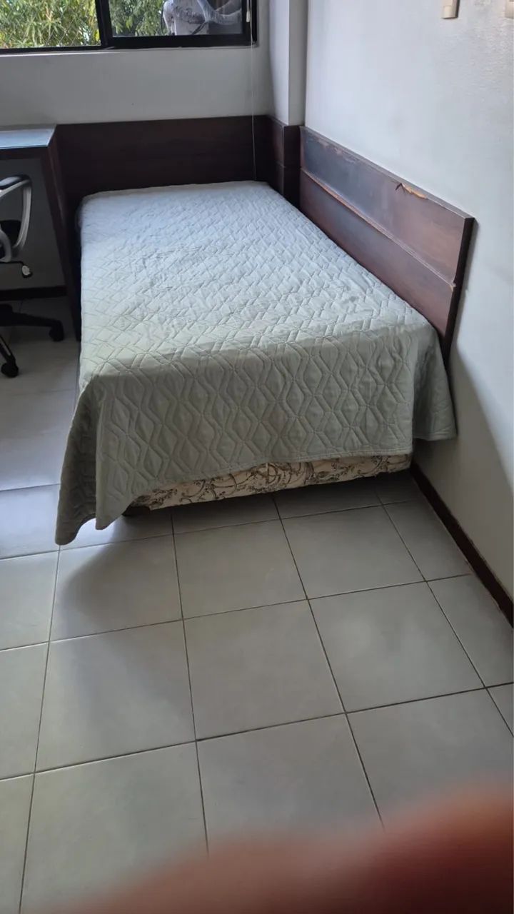 Cama box solteiro