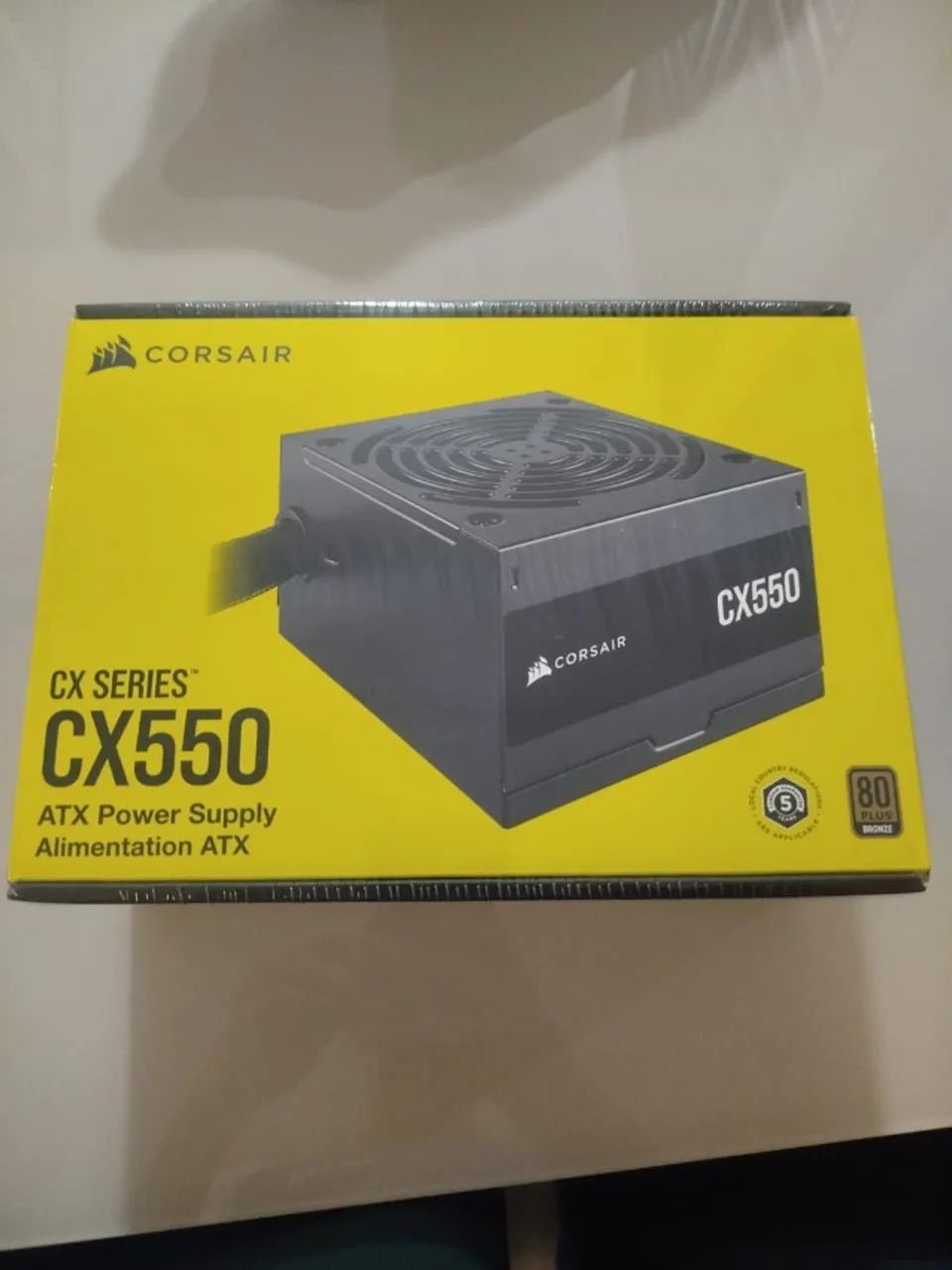 Fonte Corsair CX550 550W 80 Plus Bronze