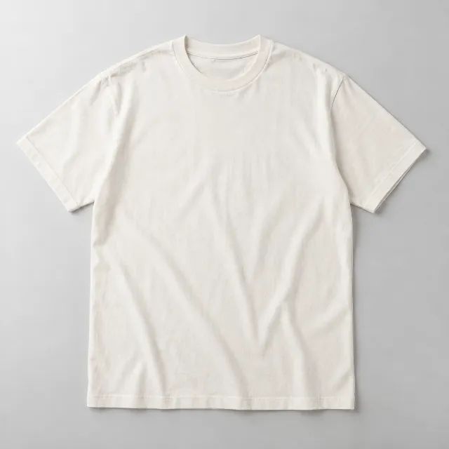 Camiseta básica Off-white 100% algodão