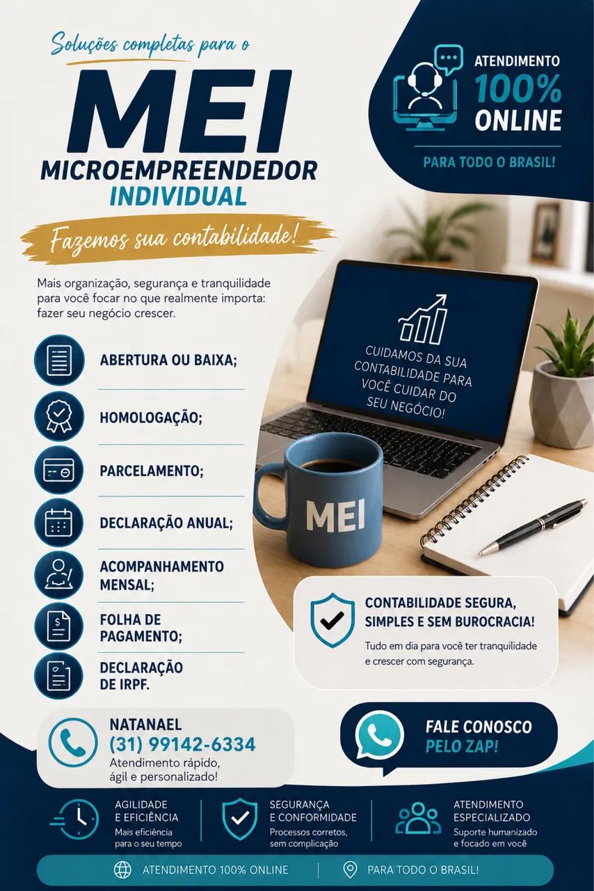     É MEI? Deixe a Contabilidade com a Gente!