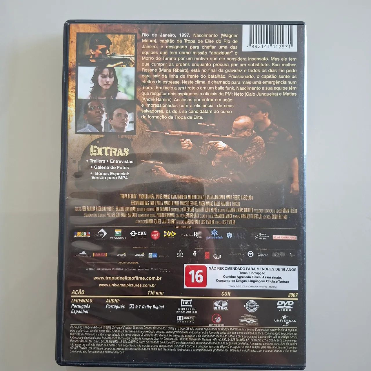 DVD Tropa de Elite  - Foto 2