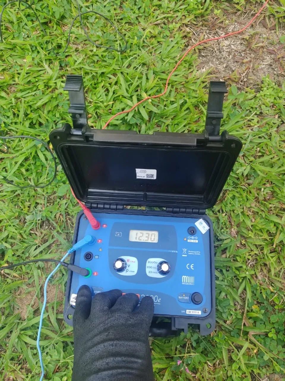 Alugo Terrômetro Digital 2 Kohms - Mtd2000e Megabras - Foto 2
