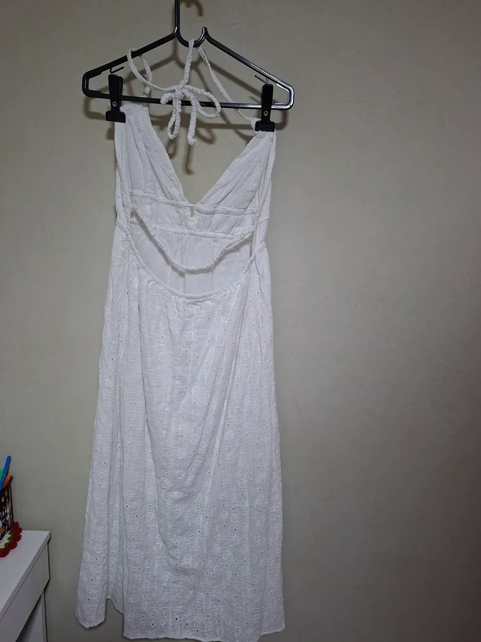 Vestido branco em laise  - Foto 5