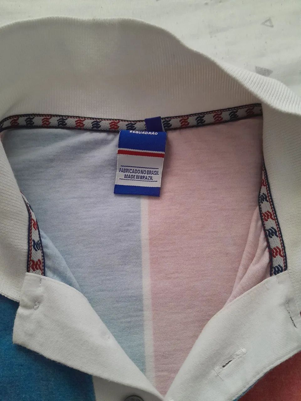 Camisa retro tricolor bahia - Foto 4