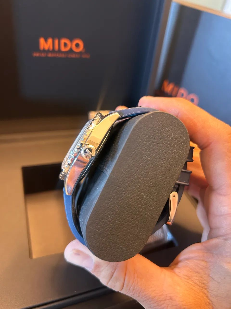 MIDO OCEAN STAR DECOMPRESSION WORLDTIME GMT AUTOMATIC (Edição limitada!) - Foto 4