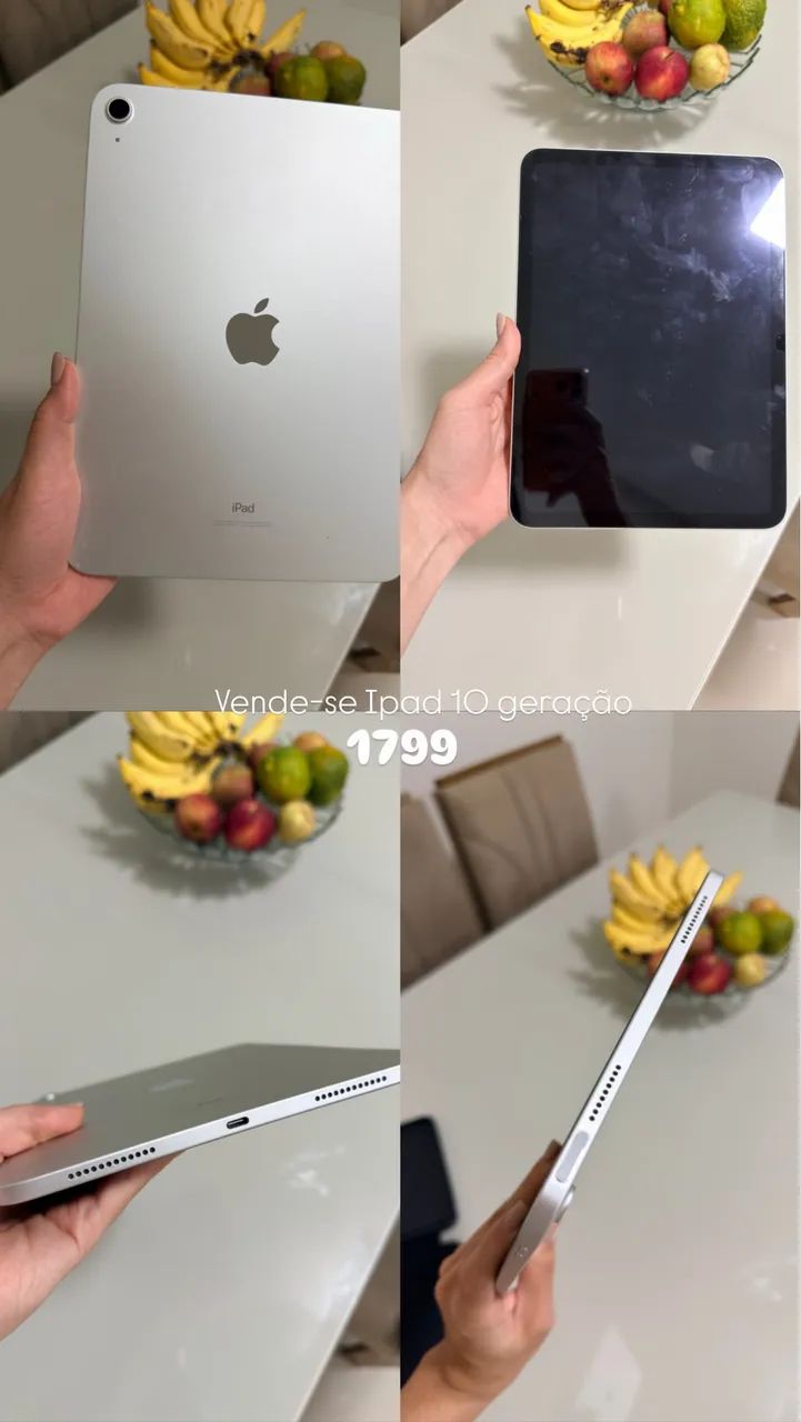 iPad 10 64 GB PRATA 