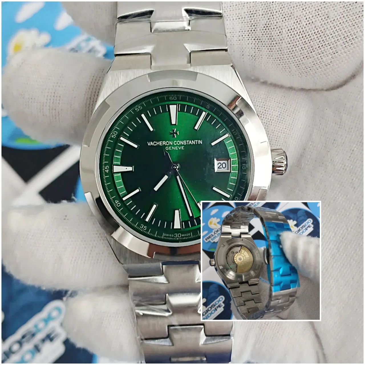 Relógio VACHERON FUNDO VERDE