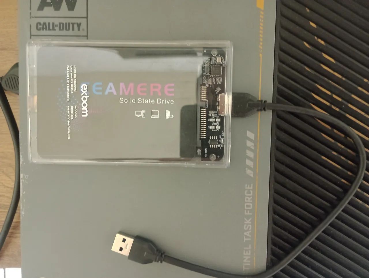 SSD 128GB SATA 3 + CASE  - Foto 2