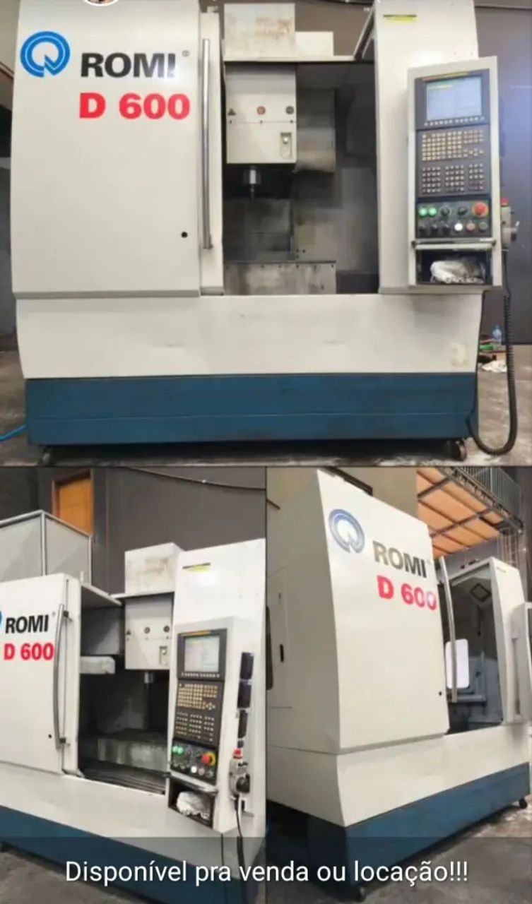 Máquina de usinagem Romi
