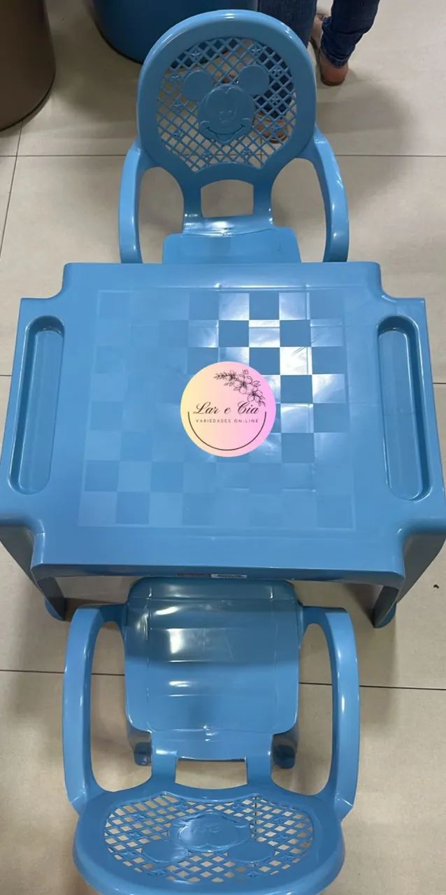   Conjunto Infantil Mesa e 2 cadeiras  - Foto 2