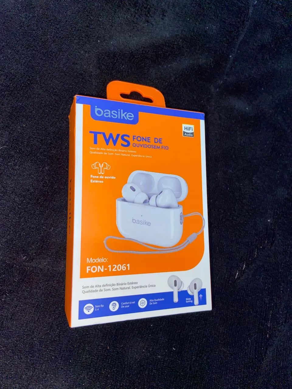 Fone Bluetooth Basike- Completo na Caixa - Foto 2