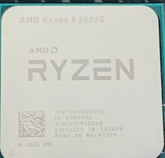 Kit Placa mãe ASUS b450m pro m2 max + Processador AMD Ryzen 5600G + Cooler