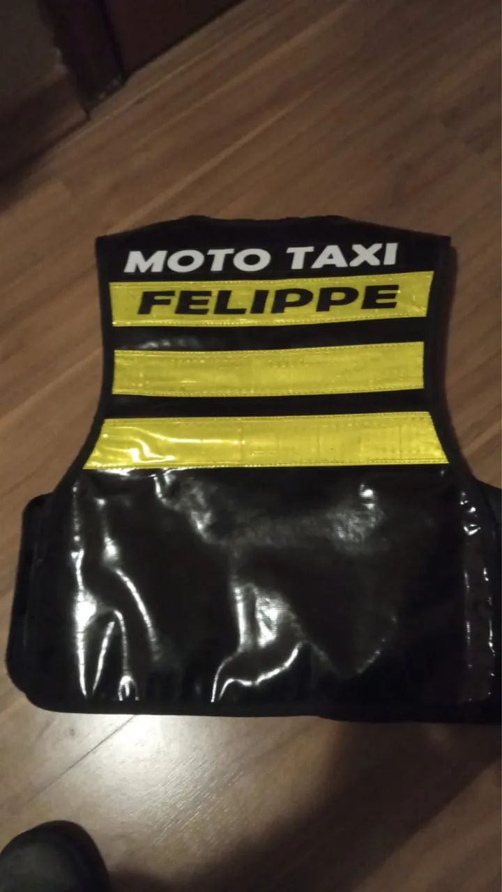 Colete mototáxi emborrachado - Foto 2