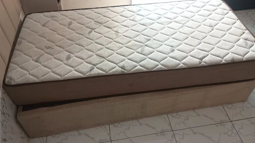 Cama de Solteiro Ortopedia (base+colchão) - Foto 5