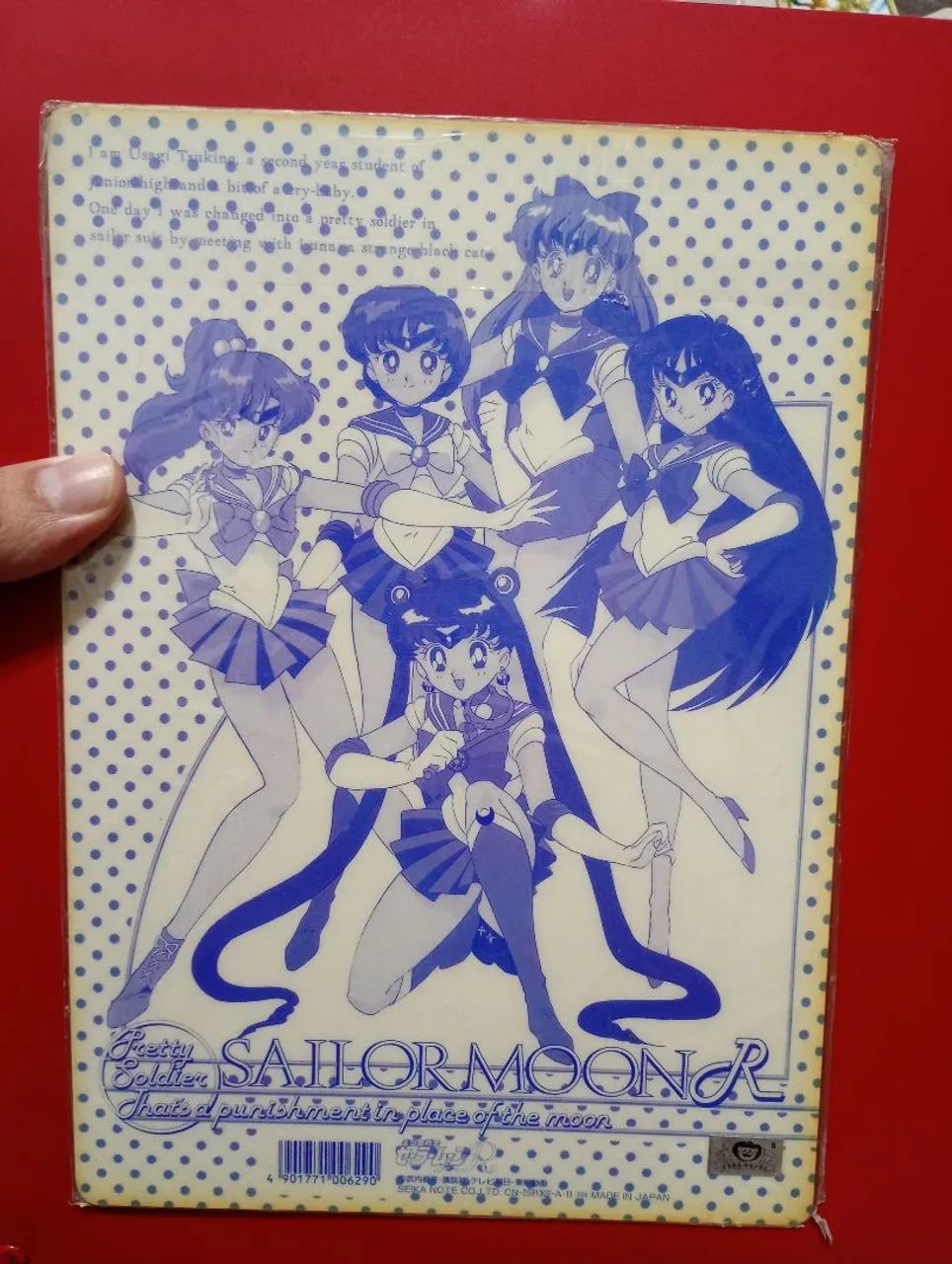 3x Sailor moon shitajiki lacrados trazidos do Japão de época  - Foto 5