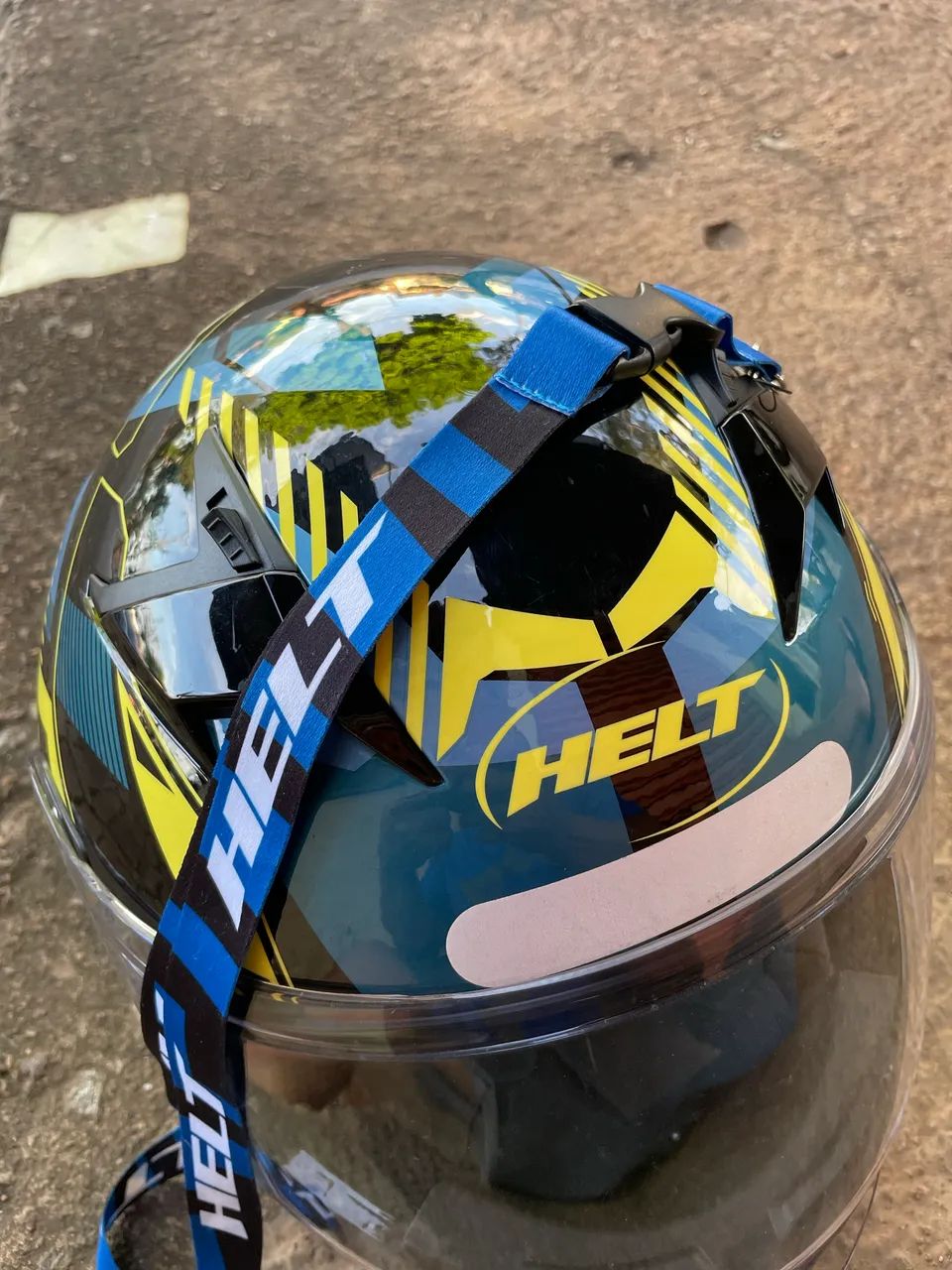 Capacete Helt 1mes de uso top - Foto 3