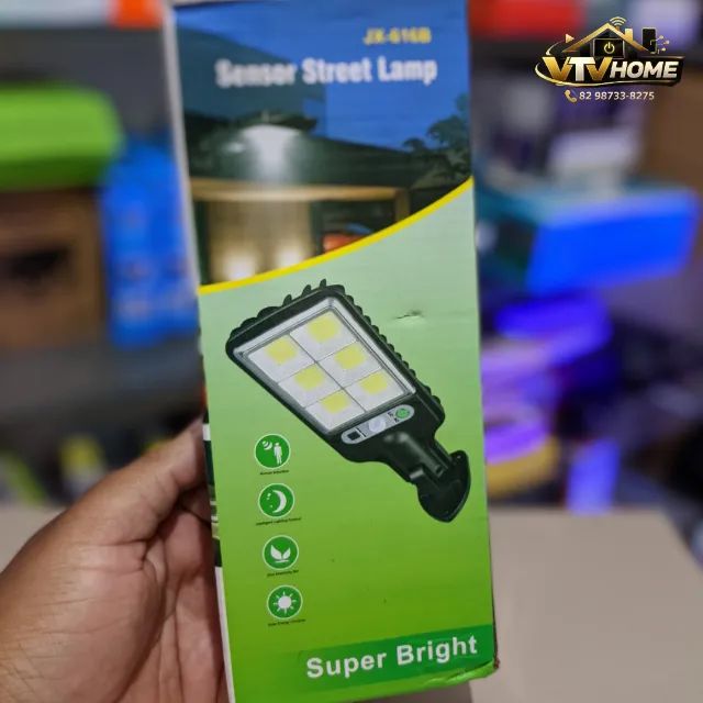 Refletor Solar Com Sensor Para Jardins + Entrega Grátis  - Foto 3