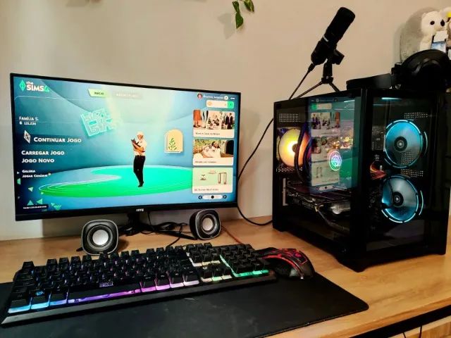 PC Gamer Ryzen 5 + RTX 2060 6GB | 24GB RAM | SSD + Monitor Curvo 24" | Pronto para uso - Foto 6