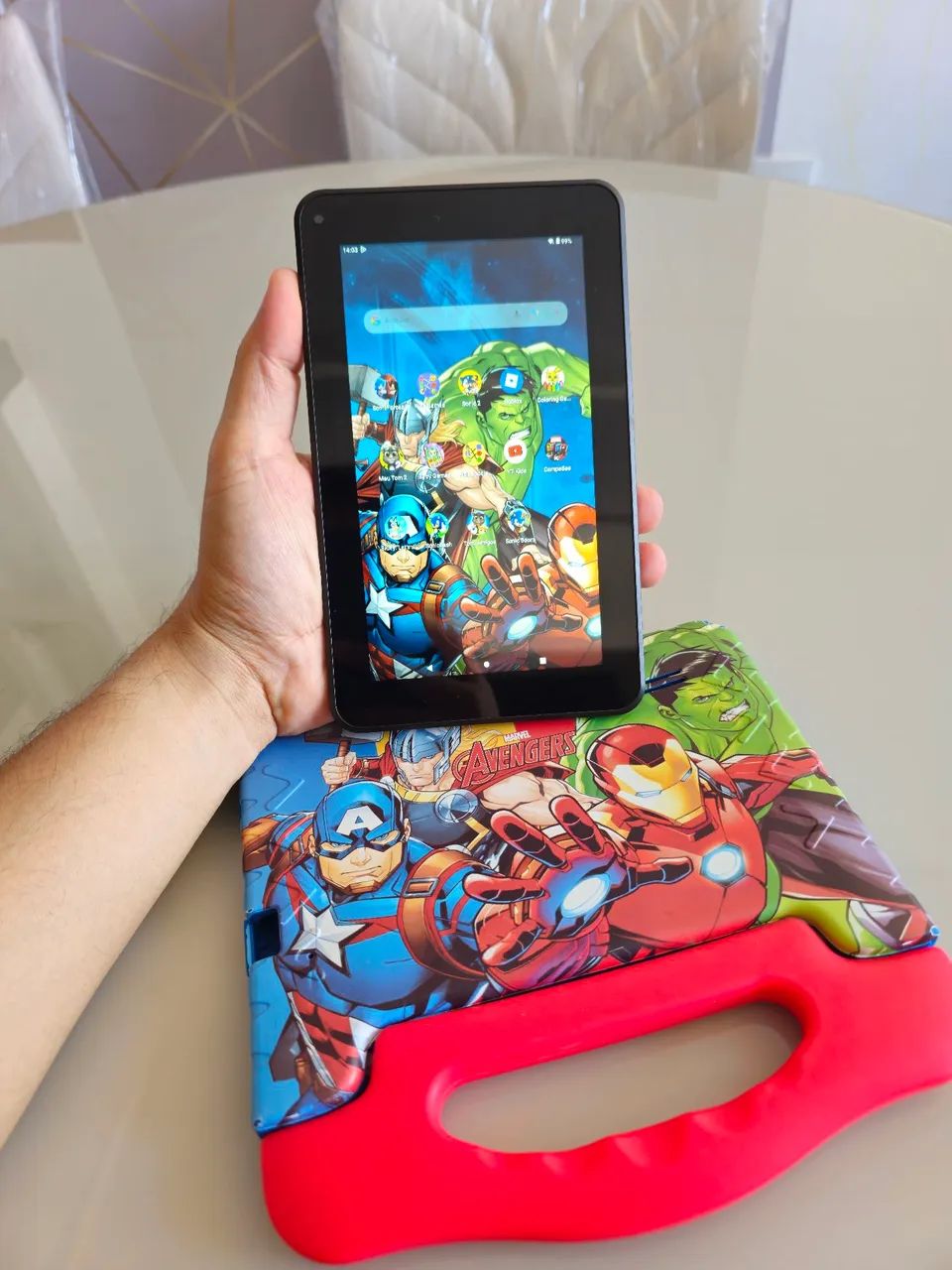Tablete infantil VINGADORES  - Foto 3