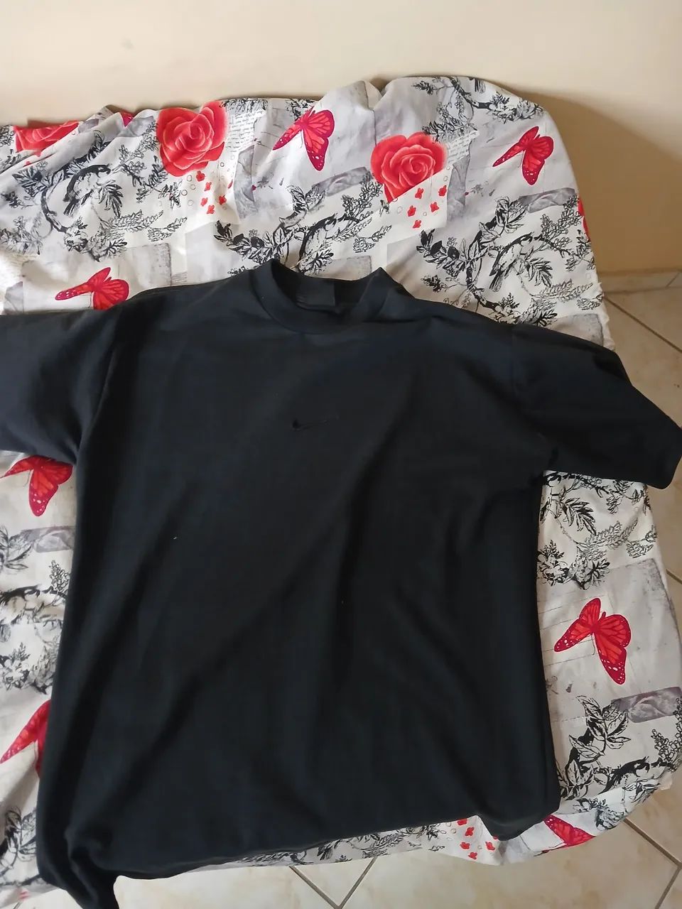 Camisa Oversized Preta Nike 