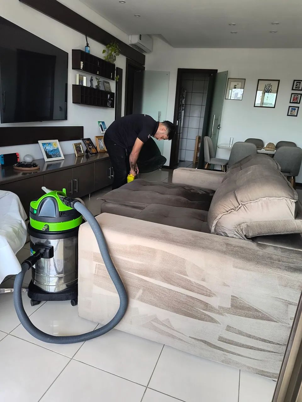 Lavagem a seco para sofás 