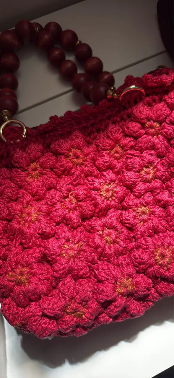 Bolsa de crochê nova! - Foto 3