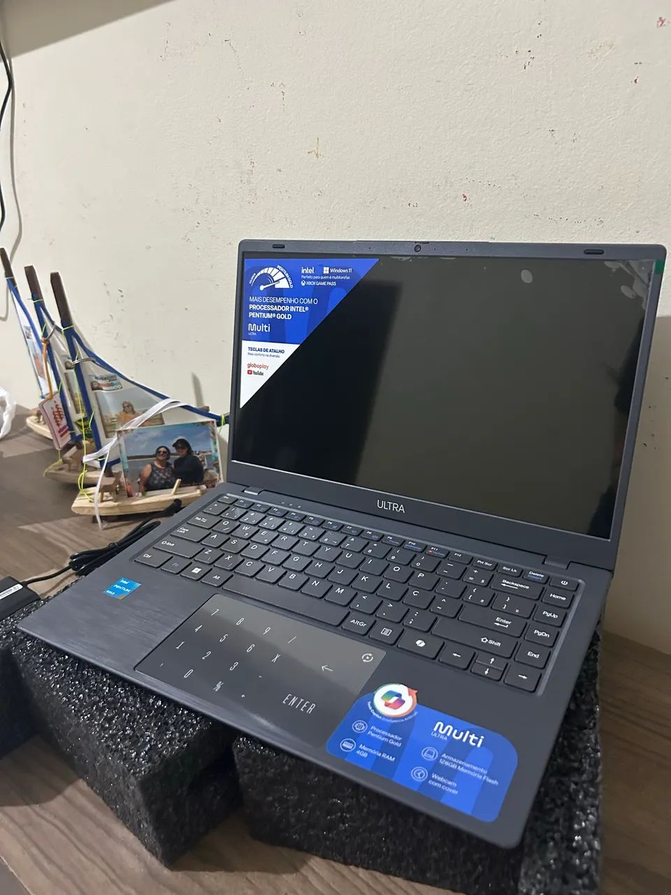 Vendo notebook Multi Ultra UB364, nunca usado, completo e lacrado. - Foto 4