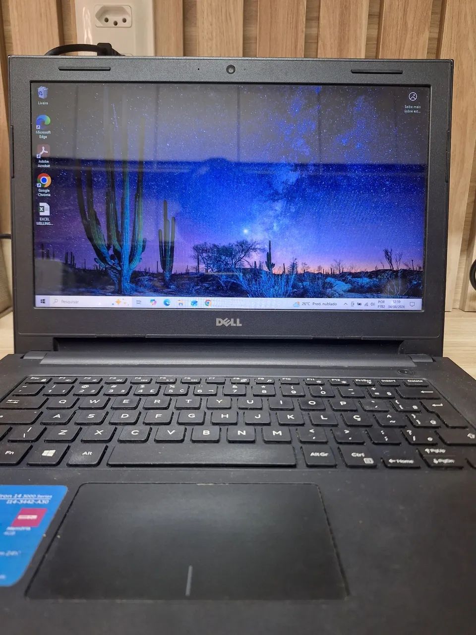 Notebook DELL Inspiron 14 3000 Séries Mod I14-3442-A30 CORE I5 4 Geração  - Foto 3