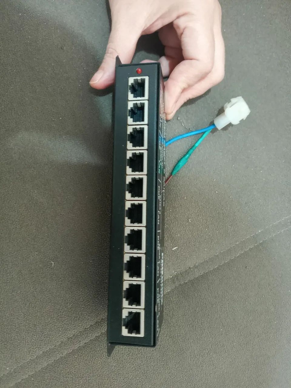 Patch Panel PoE Passivo de 5 Portas (Saídas) - Foto 5