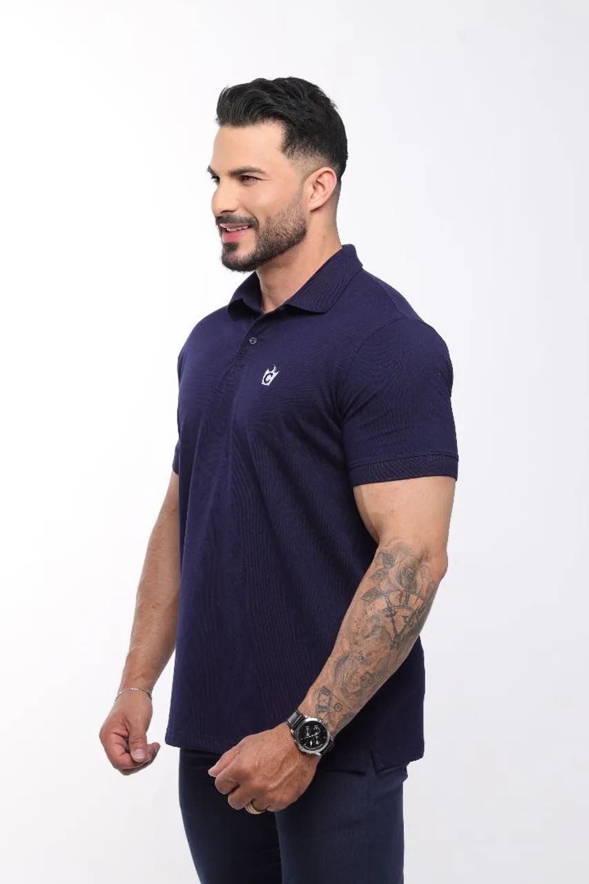 camisa gola polo masculino  - Foto 3