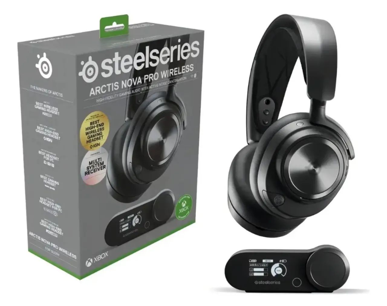 headset steelseries arctis nova pro wireless - Foto 4