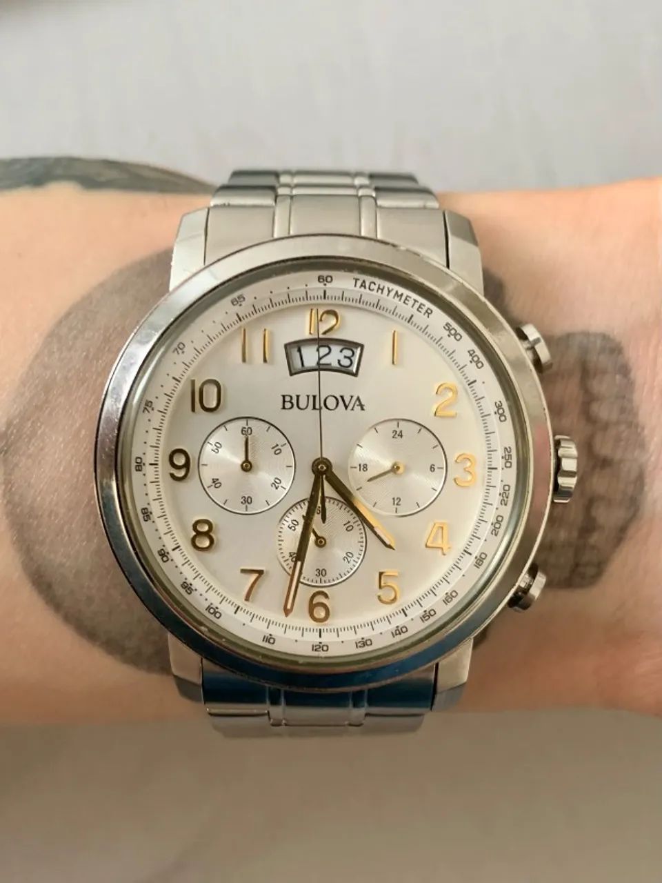 Bulova Chronograph 96B201 - Completo com Caixa e Nota Fiscal - Foto 3