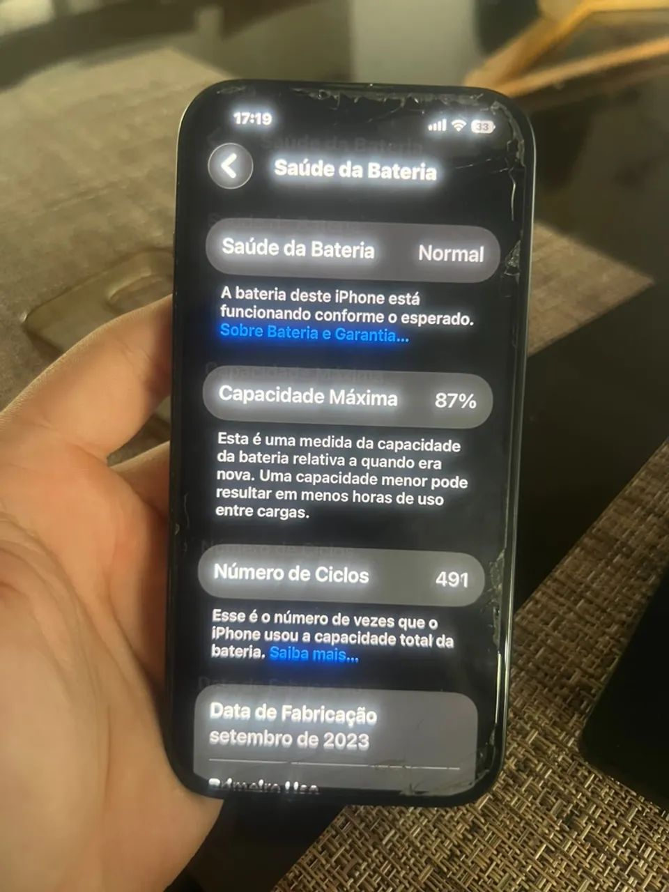 iPhone 15 128gb Ótimo Estado! - Foto 2