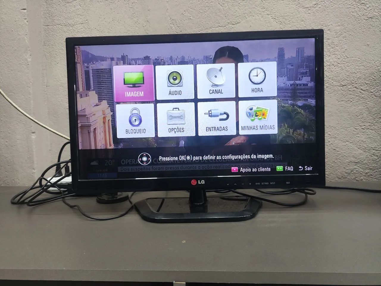 Tv monitor 22 polegadas, com HDMI  - Foto 2