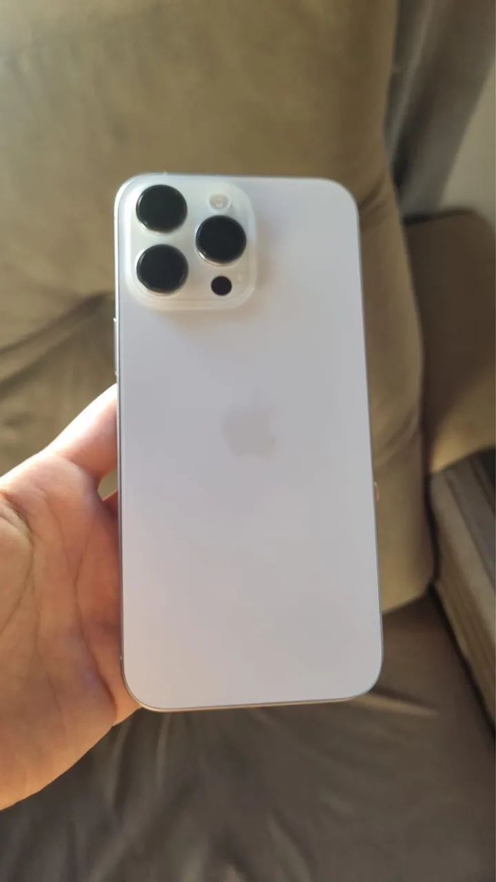 iPhone 16 Pro Max 256GB Branco Titânio - Foto 4