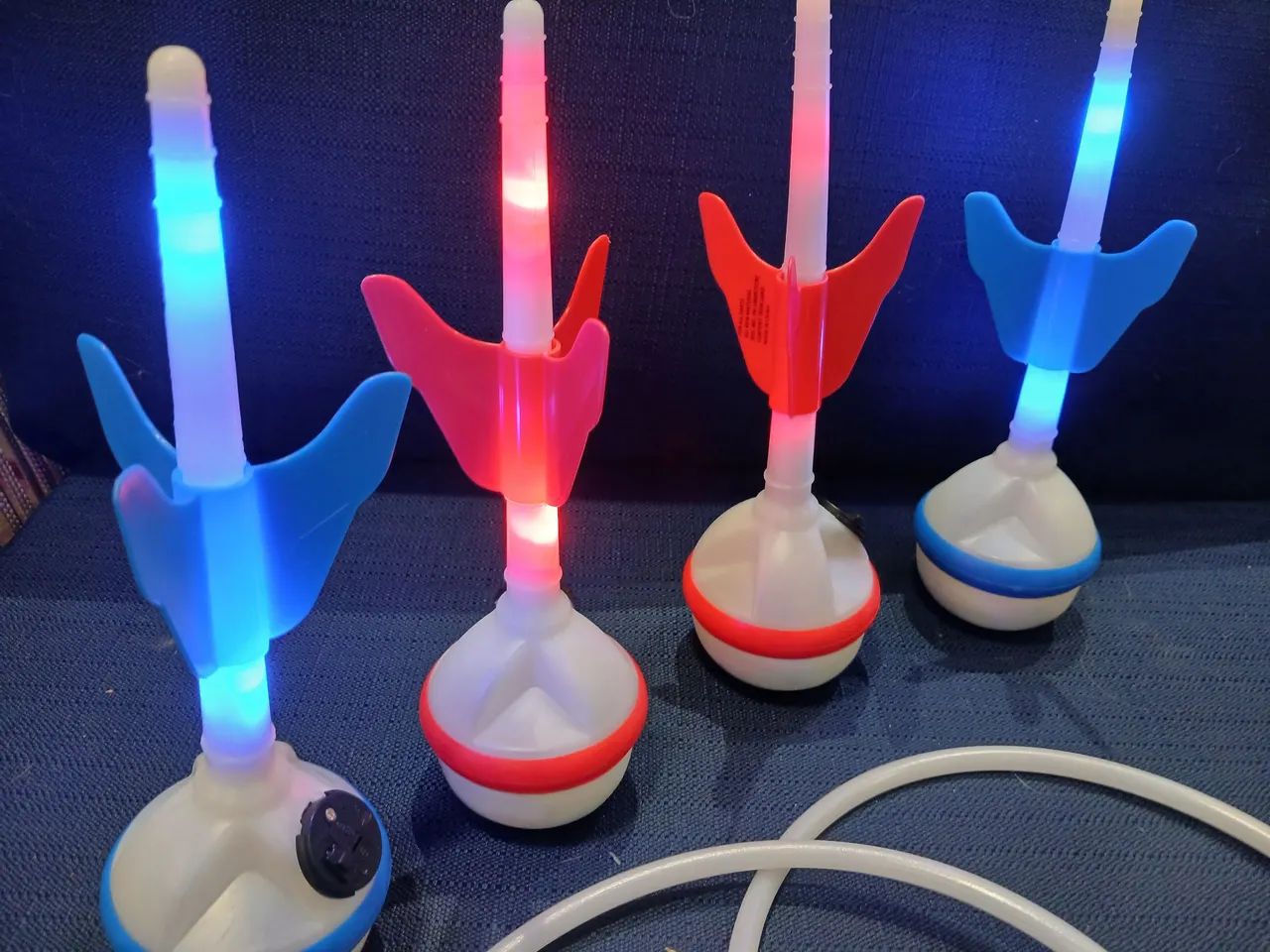 Conjunto de jogo de dardos de gramado com LED - Foto 4