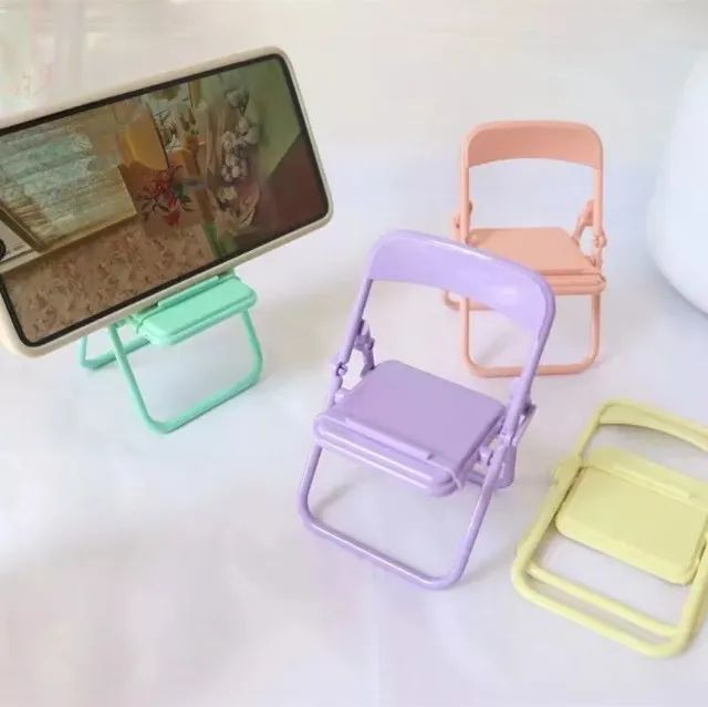 Suporte Porta Celular de Mesa Dobrável