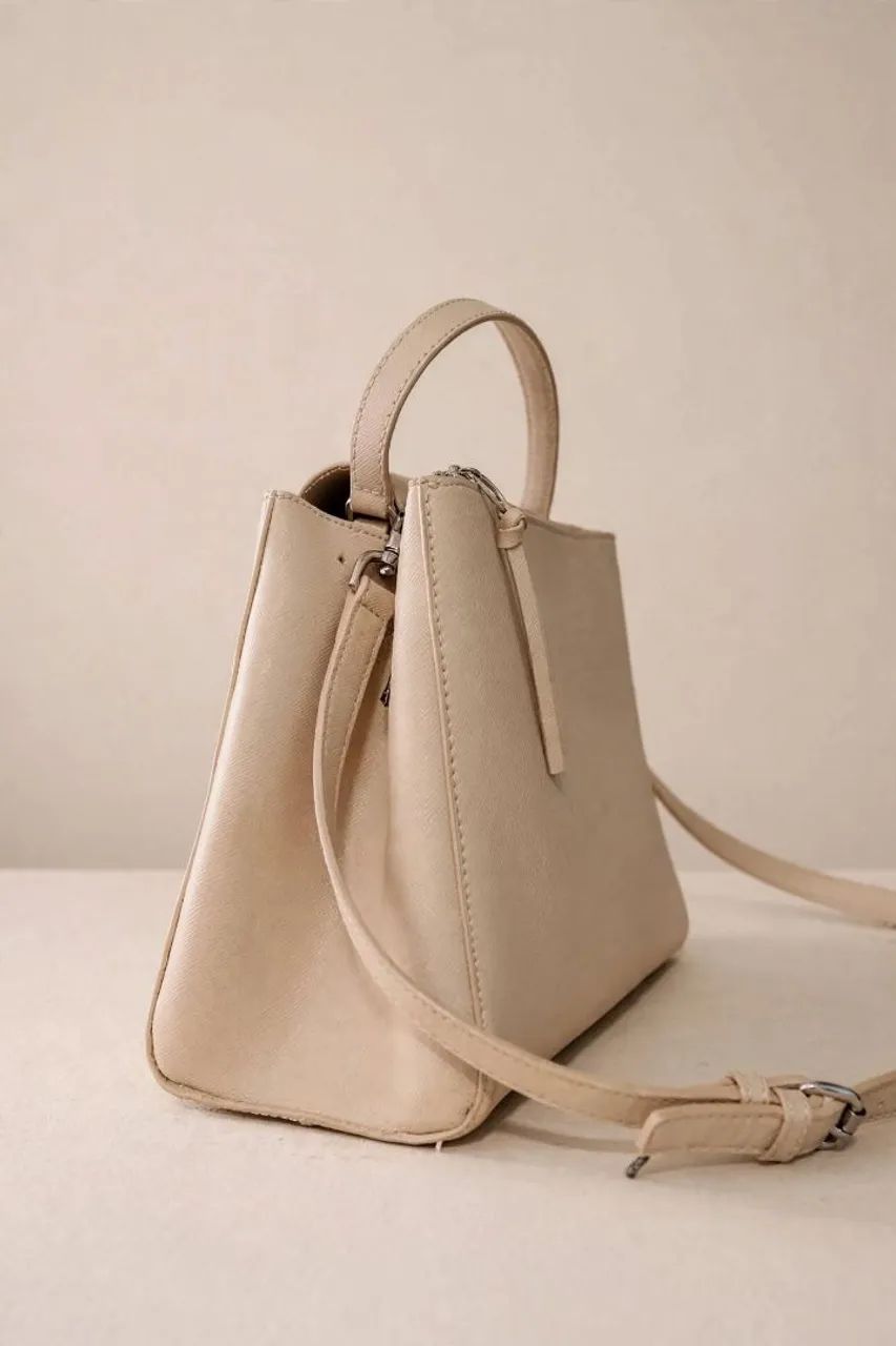 Bolsa Zara original off-white - Foto 3