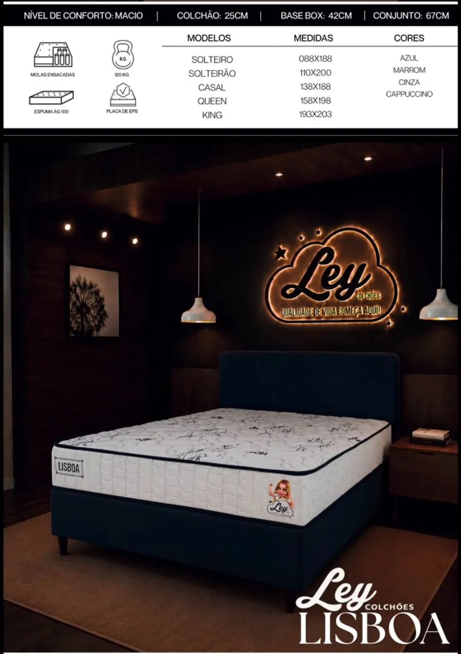 Camas na promoção 