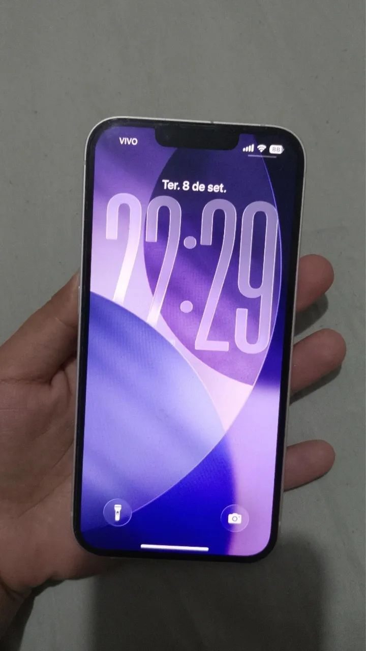 iPhone 13, Branco 128gb  - Foto 5