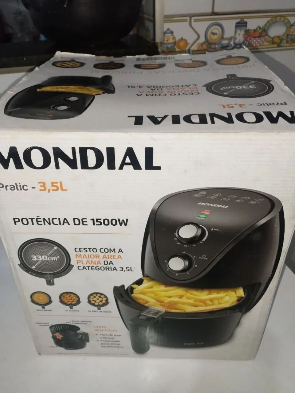 Vende-se air fryer mondial nova - Foto 6