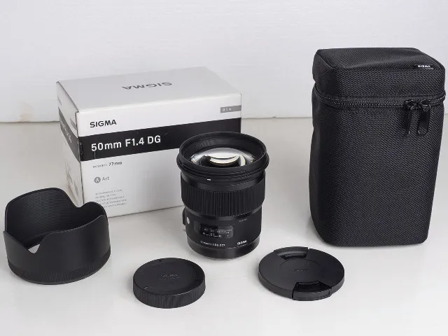 Lente Sigma Art 50mm f1.4 para Canon impecável - Câmeras e