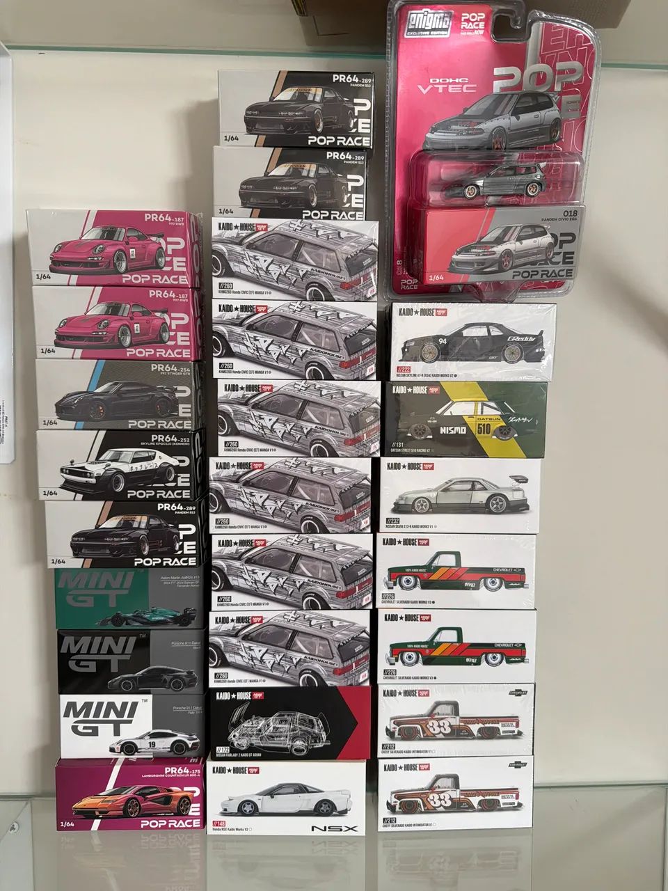 Coleção Kaido/Pop Race Mini GT