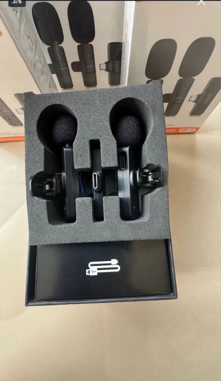 Mega Promoção Microfone sem fio Lapela  - Foto 3