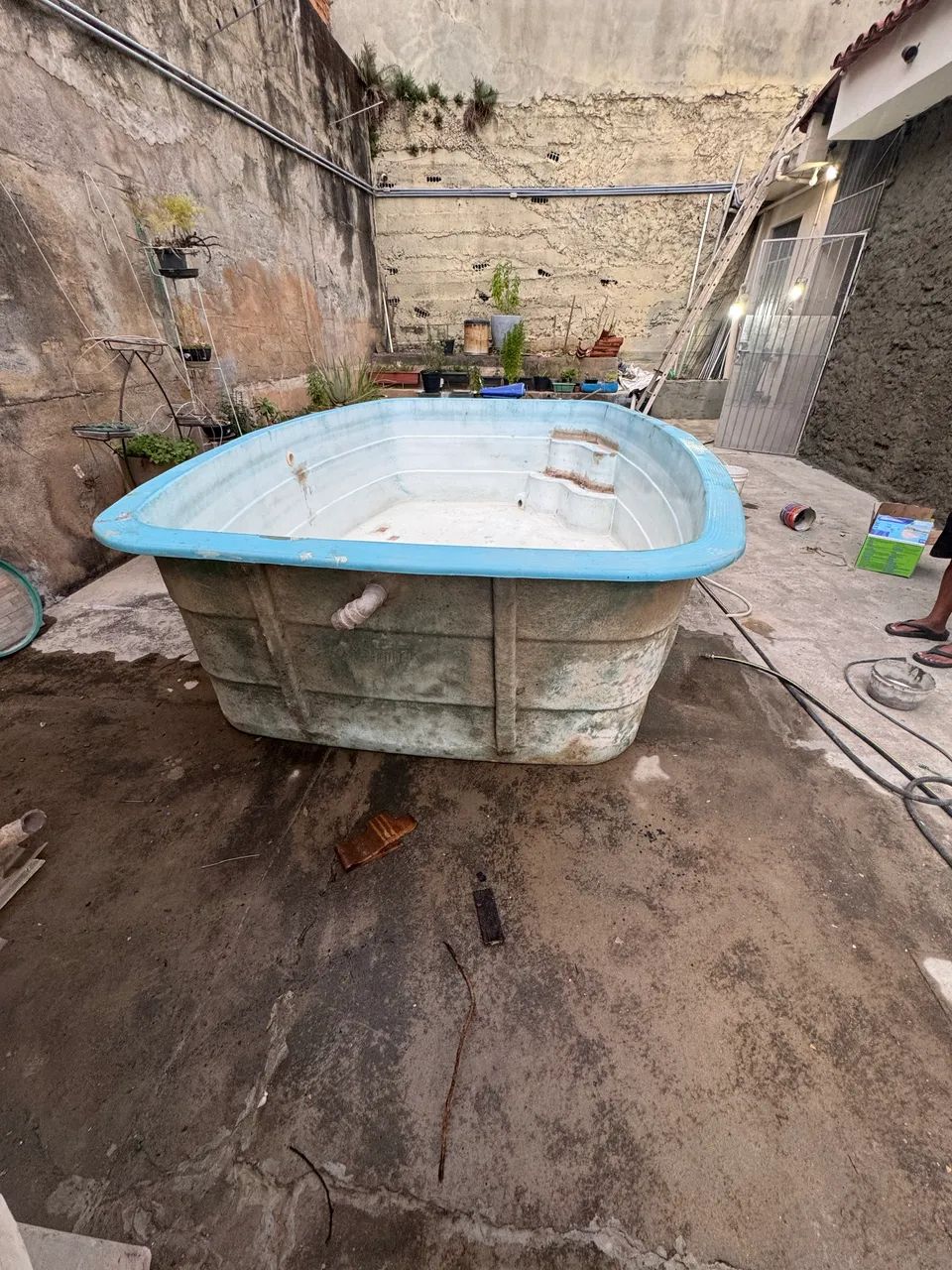 Piscina fibra de vidro 