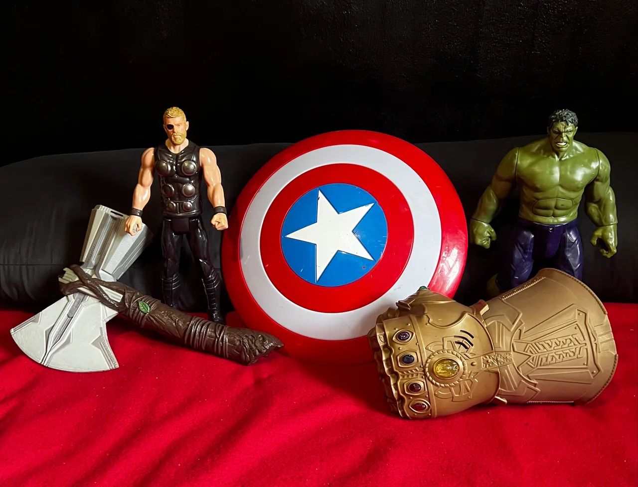 Kit Marvel Original Hasbro Vingadores 